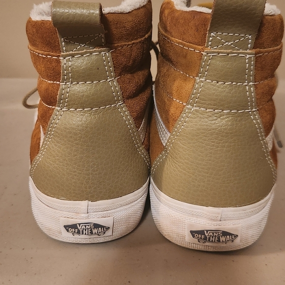 Vans Sk8-Hi MTE Cumin/ Slate Green Men's Size 8 EUC - Picture 8 of 11